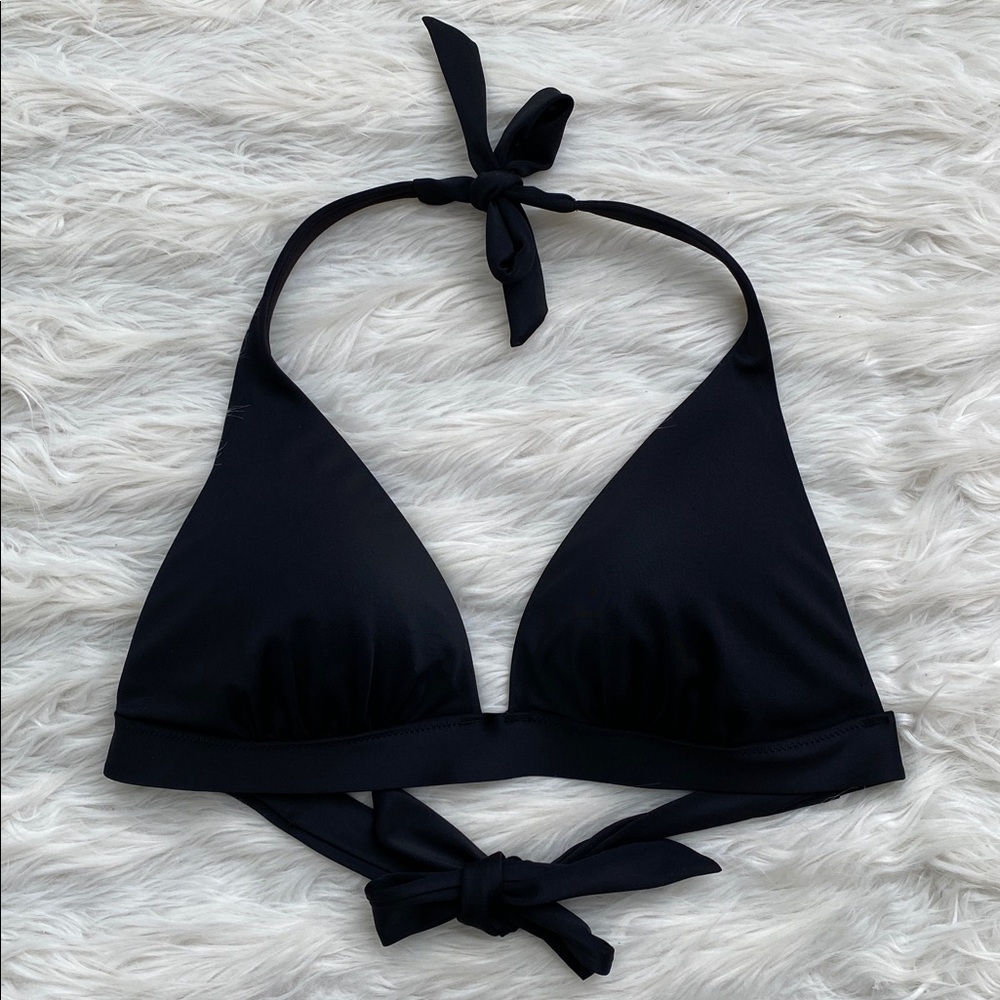 Victoria's Secret | Black Push-Up Triangle Bikini Top